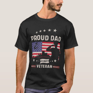 Papa Veteraan van de Amerikaanse marine - cadeau v T-shirt