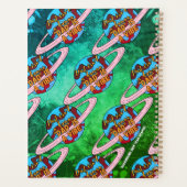 Papa, vibe Burp Cloth Planner (Achterkant)