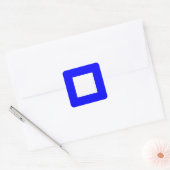 Papa Vierkante Sticker (Envelop)