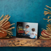 Papa Vist aangepaste fotocadeaus Fotoplaat (Zijkant)