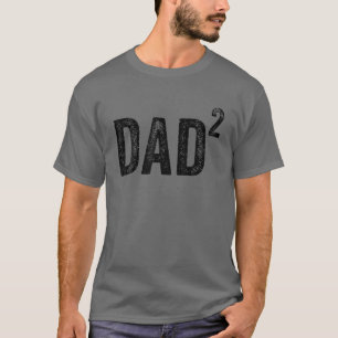 Papa viste pap van twee tweetalige grappigheid t-shirt