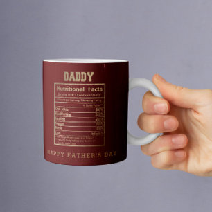 Papa Voedingsfeiten Vaderdag Koffie Mok