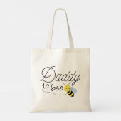 Papa voor bijen tote bag (Achterkant)