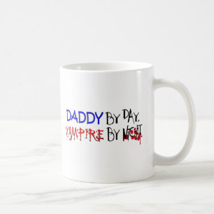 Papa voor dag, Vampier voor nacht Koffiemok
