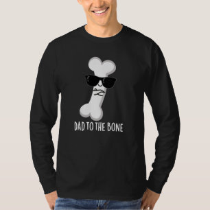Papa voor de botte schimmelanatomie pun Dark BG T-shirt