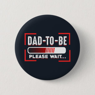 Papa voor een ouderlijk koninklijk koninklijk vade ronde button 5,7 cm