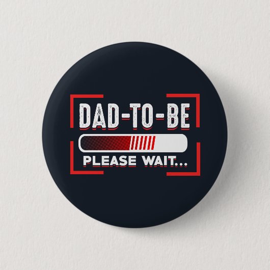 Papa voor een ouderlijk koninklijk koninklijk vade ronde button 5,7 cm (Voorkant)