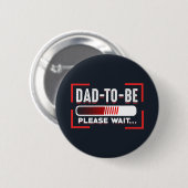 Papa voor een ouderlijk koninklijk koninklijk vade ronde button 5,7 cm (Voorkant /achterkant)
