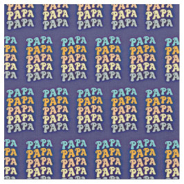 Papa voor opa Vaderdag-opa Wave-tekst Stof