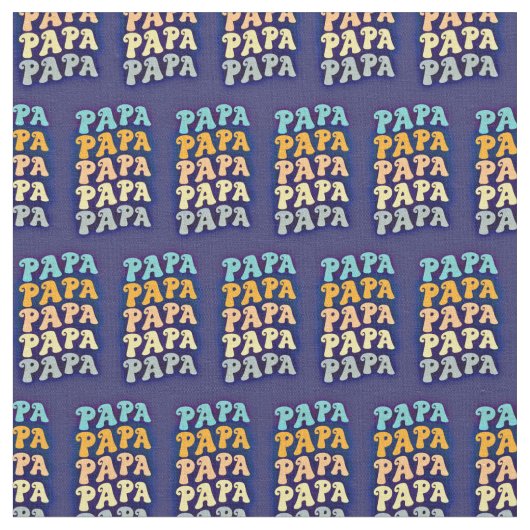 Papa voor opa Vaderdag-opa Wave-tekst Stof (Close Up)