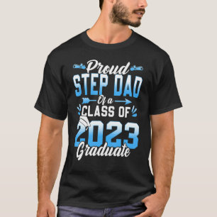 Papa voor rode Stap van een klasse van 2023 Afstud T-shirt