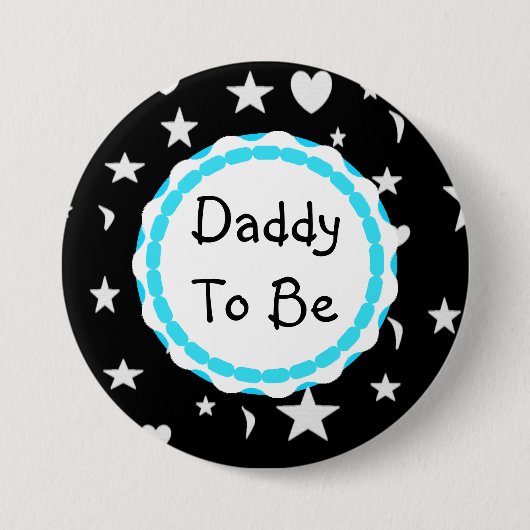 Papa voor sterren, Maan en Heart Button (Voorkant)