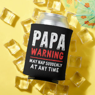 Papa Waarschuwing kan op elk moment plotseling ver Blikjeskoeler