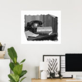 "Papa was een begrafenisondernemer" Poster (Thuiskantoor)