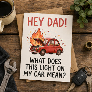 “Papa, Wat Betekent Dit Licht Op Mijn Auto?” Citaa Kaart