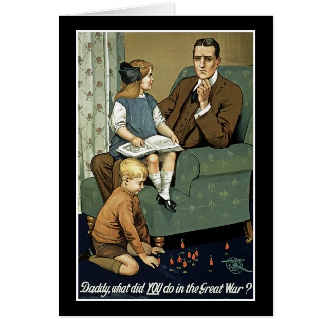 Papa, wat heb je gedaan in de Grote Oorlog? (Voorkant)