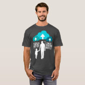 Papa: wat zijn de wolken van de servers van Linux T-shirt (Voorkant volledig)