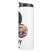 Papa we houden van je 3 Foto Vader Dag Thermosbeker (Geroteerd rechts)