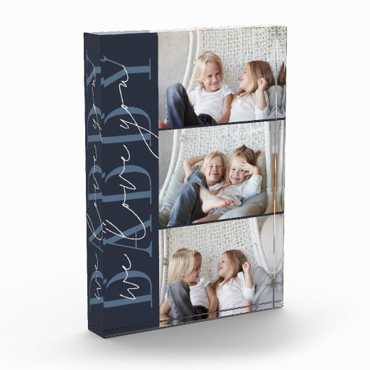 Papa We houden van je 3 Fotoblokken (Links)