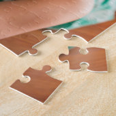 Papa We houden van je blauwe hart 4 Kinder fotocol Legpuzzel (Zijkant)