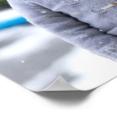 Papa We houden van je hart 4 Foto Collage Poster (Hoek)