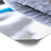 Papa We houden van je hart Foto Collage Poster (Hoek)