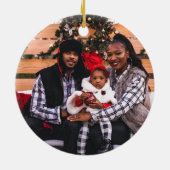 Papa, we houden van je! keramisch ornament (Achterkant)