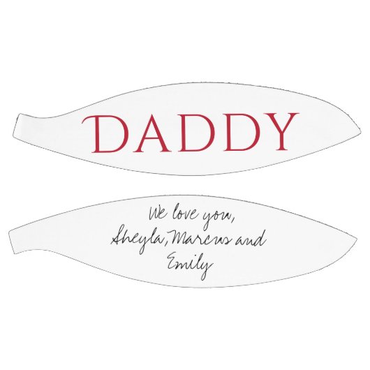 Papa We houden van je Script Father Day Basketbal (Panelen)