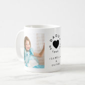 Papa We houden van je stomme hart 2 Foto Koffiemok (Voorkant links)