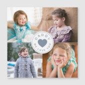 Papa We houden van je stomme hartfoto (Voorkant)