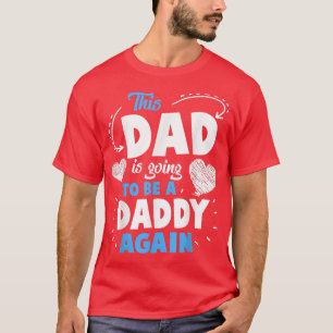 Papa weer t-shirt grappige vader toekomstige papa