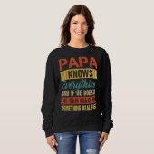 Papa weet alles trui (Voorkant volledig)