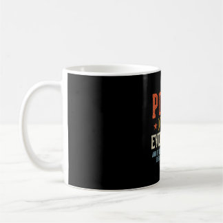 Papa weet alles vaderdag retro vintage  koffiemok