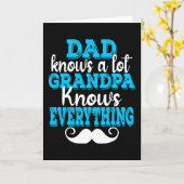 Papa weet veel, maar opa weet alles kaart (Gele Bloem)