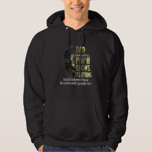 Papa weet veel, maar Papa weet alles Hoodie