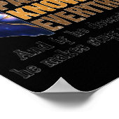 Papa weet veel, maar Papa weet alles wat vader is Poster (Hoek)