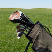 Papa werd vader Zwart Foto Golfheadcover (Insitu)