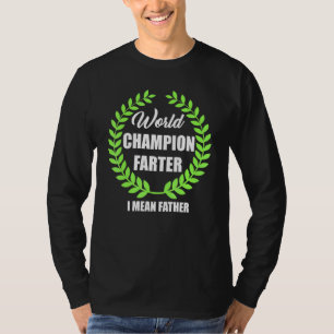 Papa Wereldkampioen Farter Master Blaster T-shirt