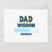 Papa Wijsheid Laadt Briefkaart (Voorkant)