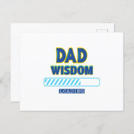 Papa Wijsheid Laden Briefkaart