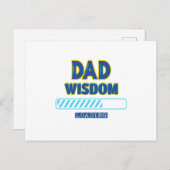 Papa Wijsheid Laden Briefkaart (Voorkant / Achterkant)
