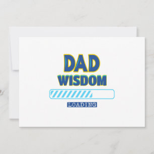 Papa Wijsheid Laden Feestdagenkaart
