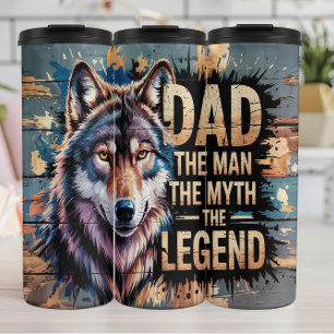 Papa: Wolf, Man, mythe, legende Thermosbeker