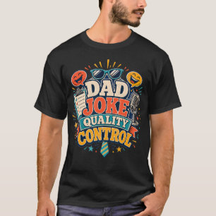 Papa Woordencontrole Grappige Vaderdom Cool Papa T-shirt
