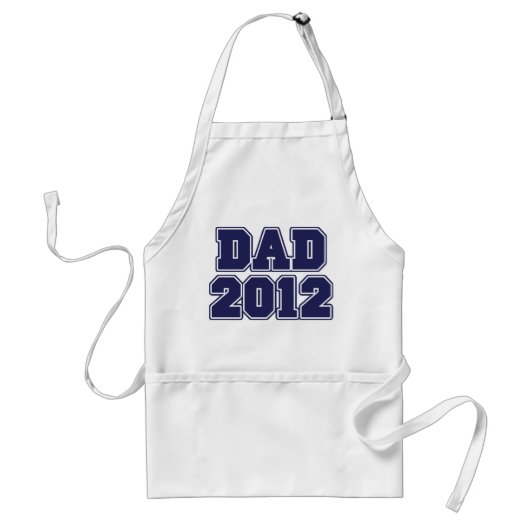 Papa wordt 2012 standaard schort (Voorkant)