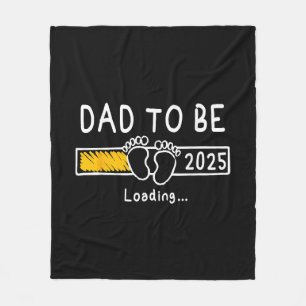 Papa wordt 2025 Papa est 2025 Papa wordt gepromove Fleece Deken