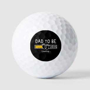 Papa wordt 2025 Papa est 2025 Papa wordt gepromove Golfballen