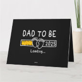 Papa Wordt 2025 Papa est 2025 Vader Wordt Vader Kaart (Achterkant)