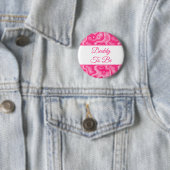 Papa wordt | Button Baby shower van Girl (In situ)