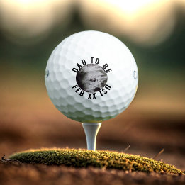 Papa wordt Custom Ultrasound Foto Golf Balls Golfballen